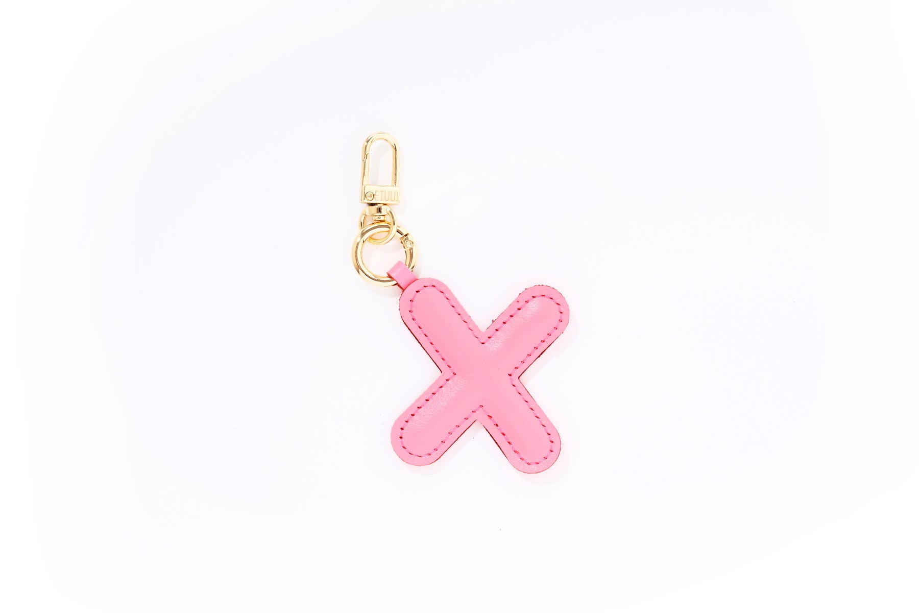 Puffer Letter Charms Pink