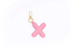 Puffer Letter Charms Pink