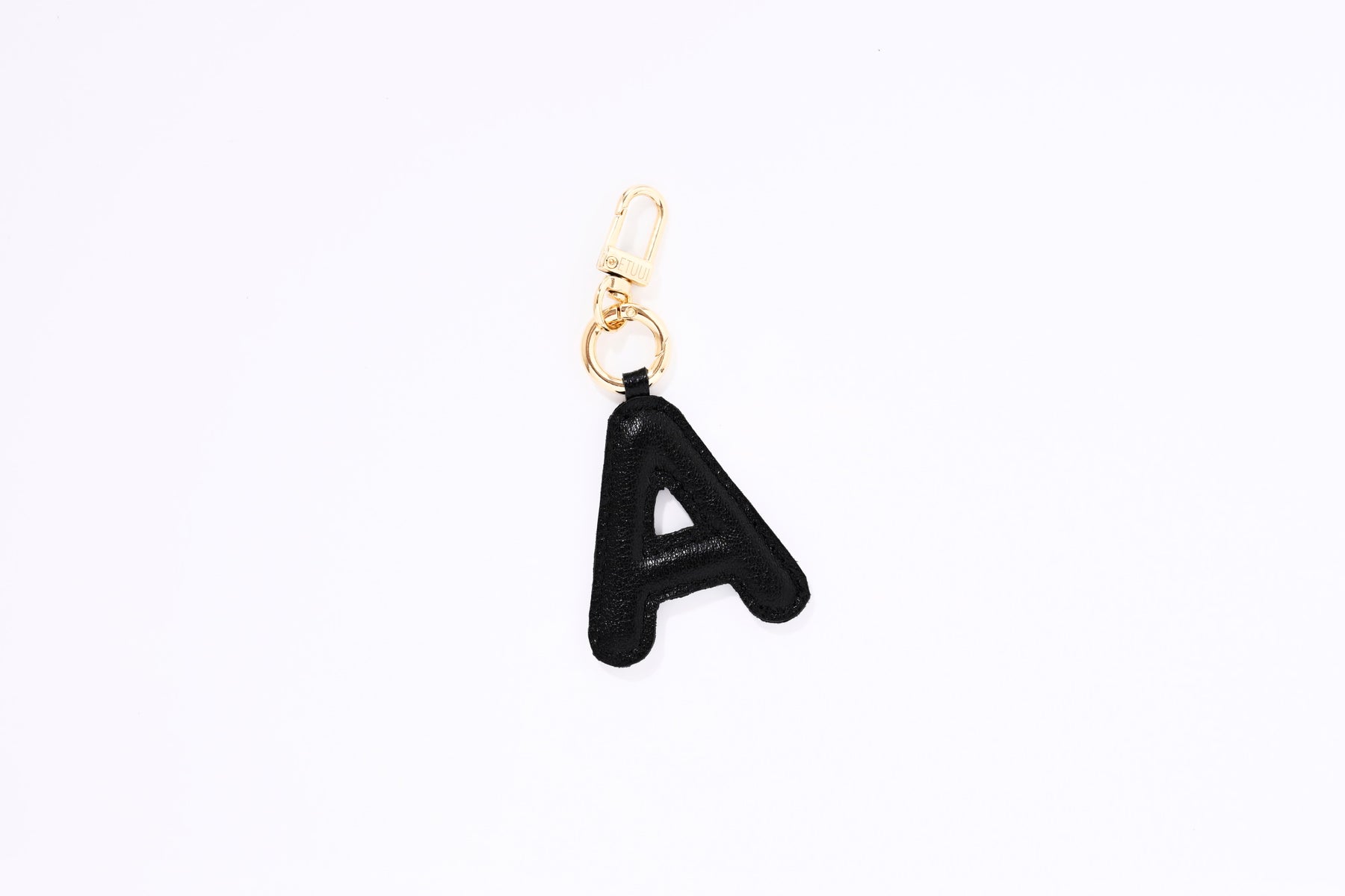 Puffer Letter Charms Schwarz