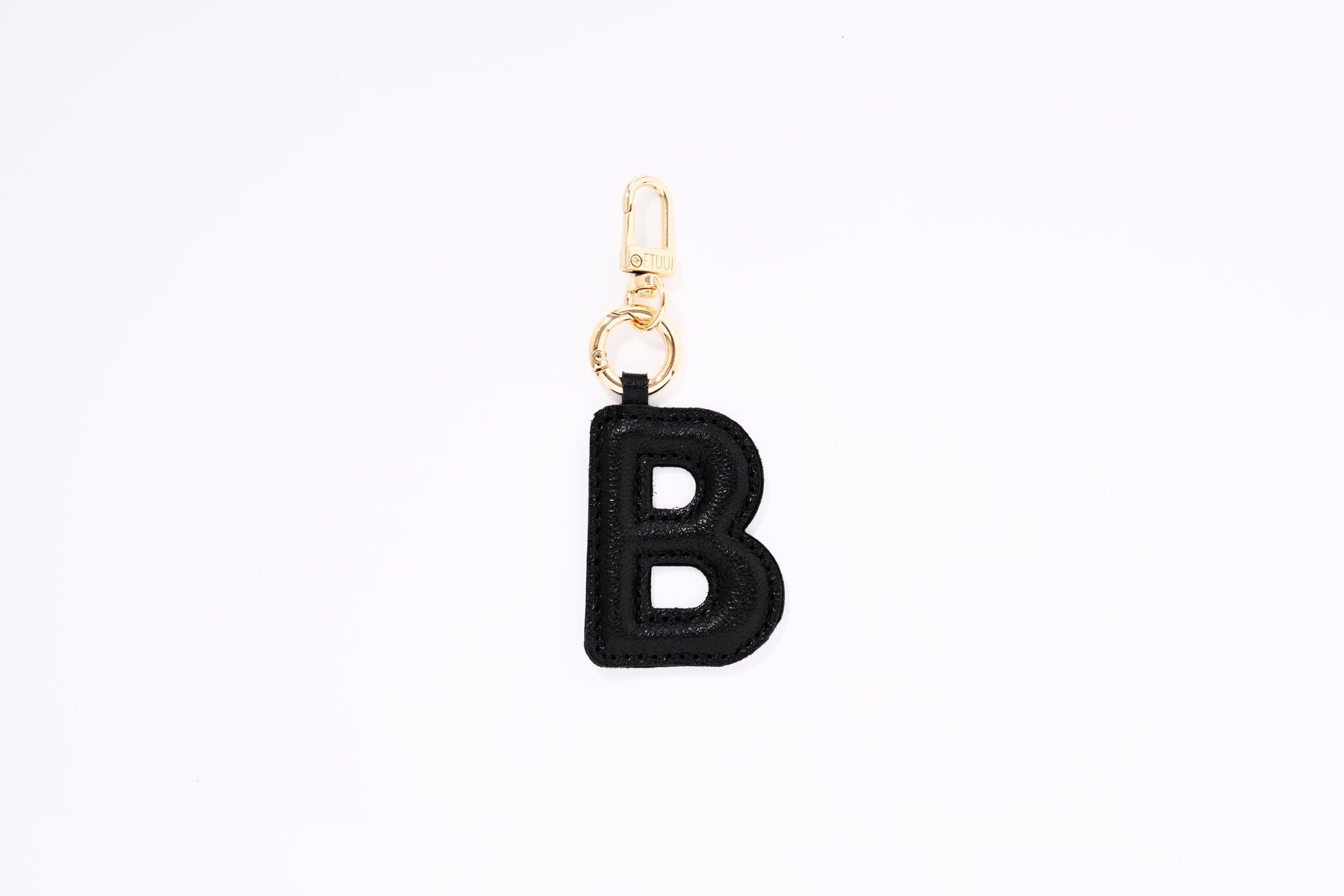 Puffer Letter Charms Schwarz