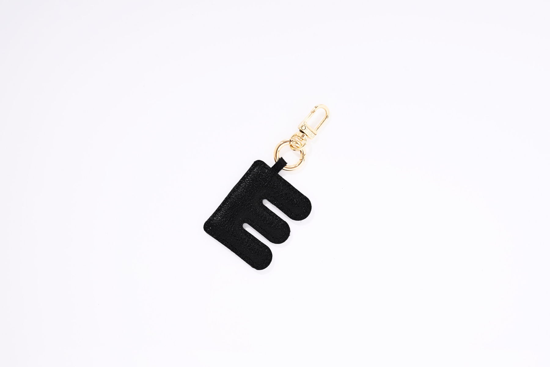 Puffer Letter Charms Schwarz