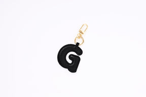 Puffer Letter Charms Schwarz