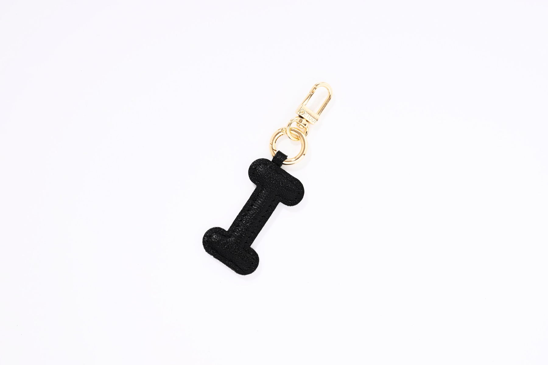 Puffer Letter Charms Schwarz