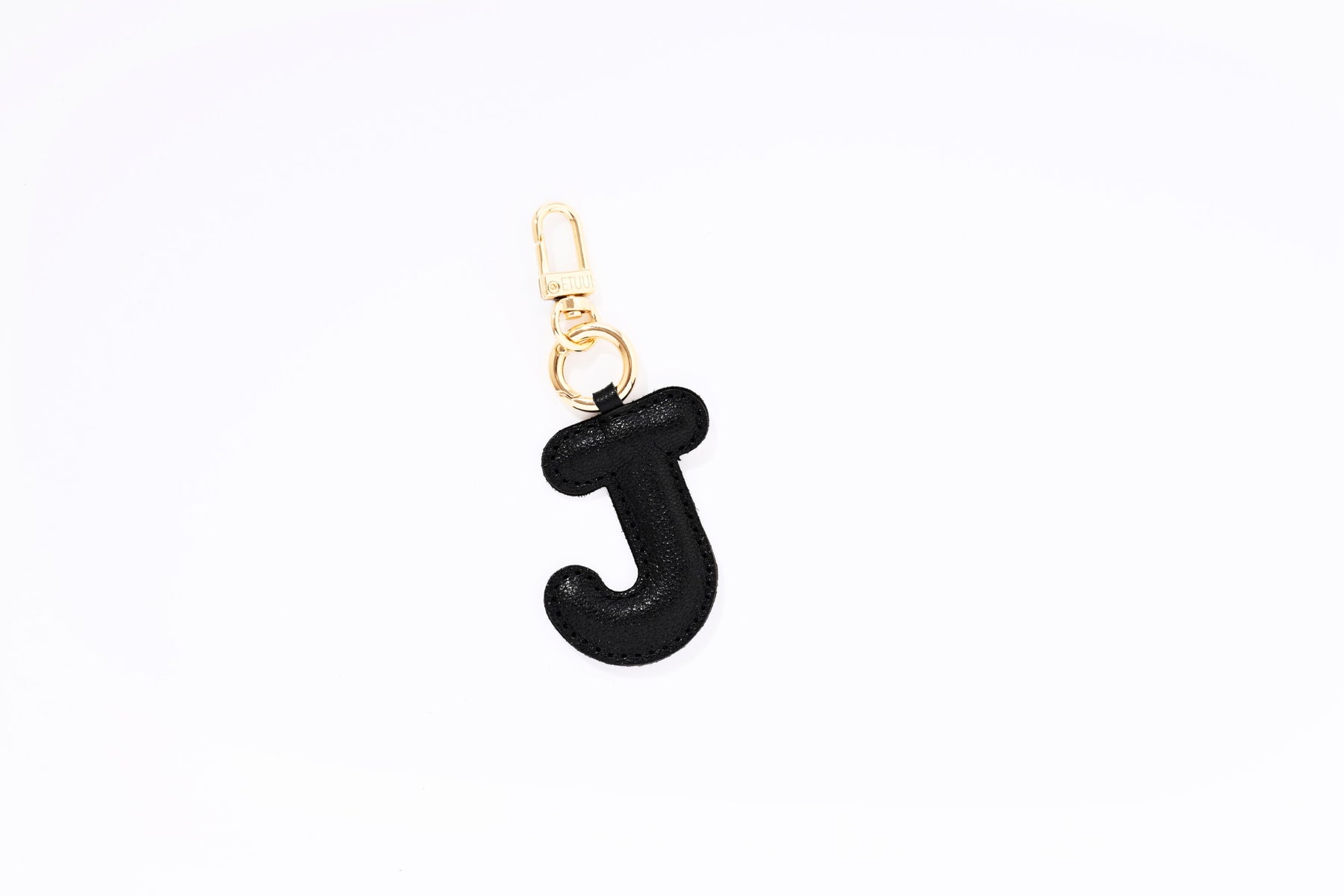 Puffer Letter Charms Schwarz