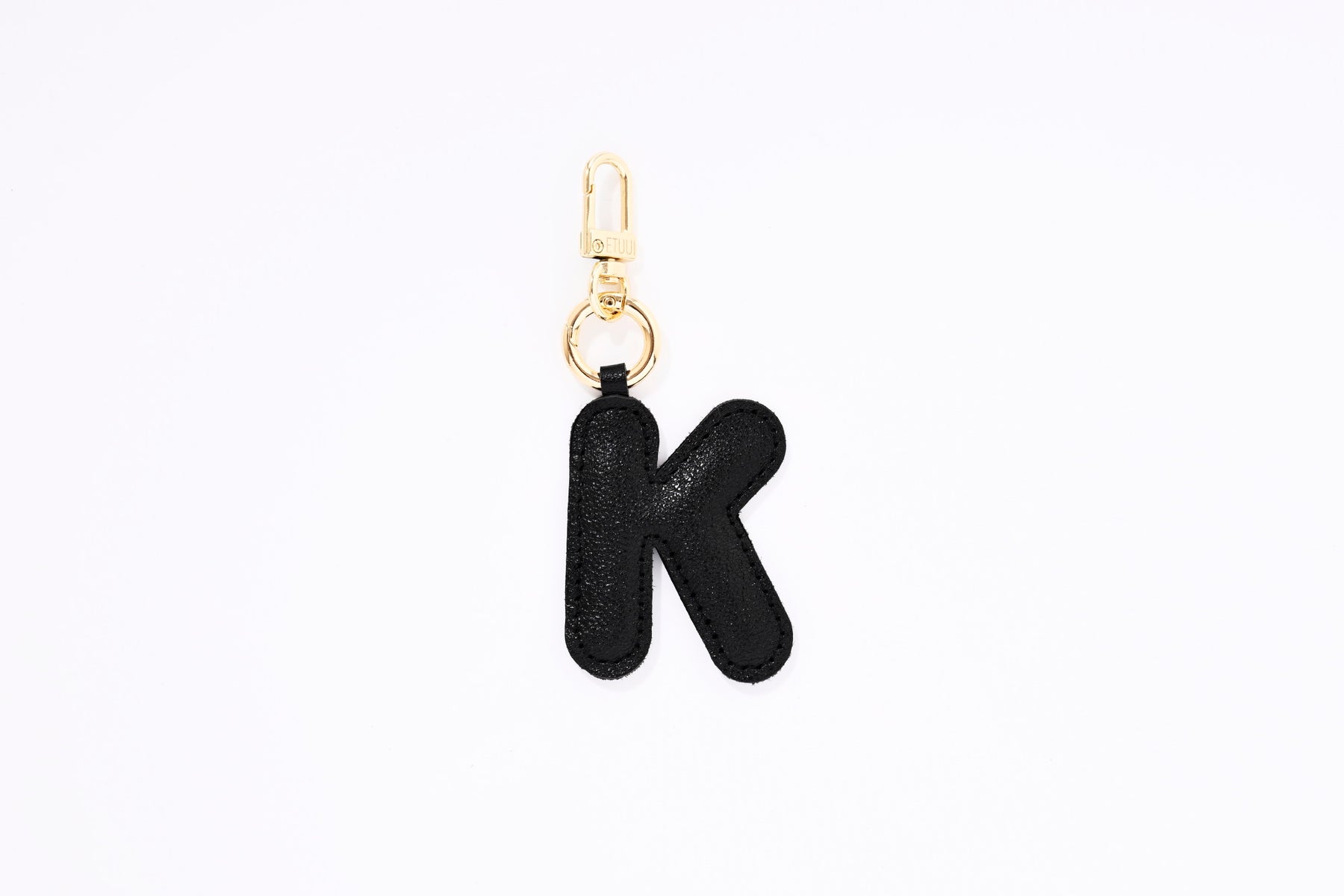 Puffer Letter Charms Schwarz