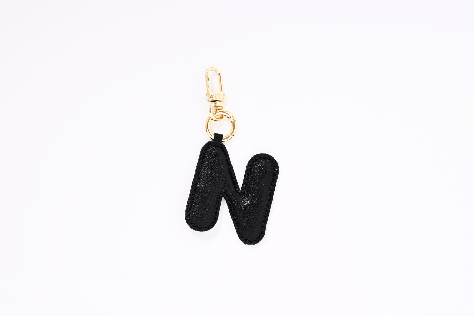 Puffer Letter Charms Schwarz