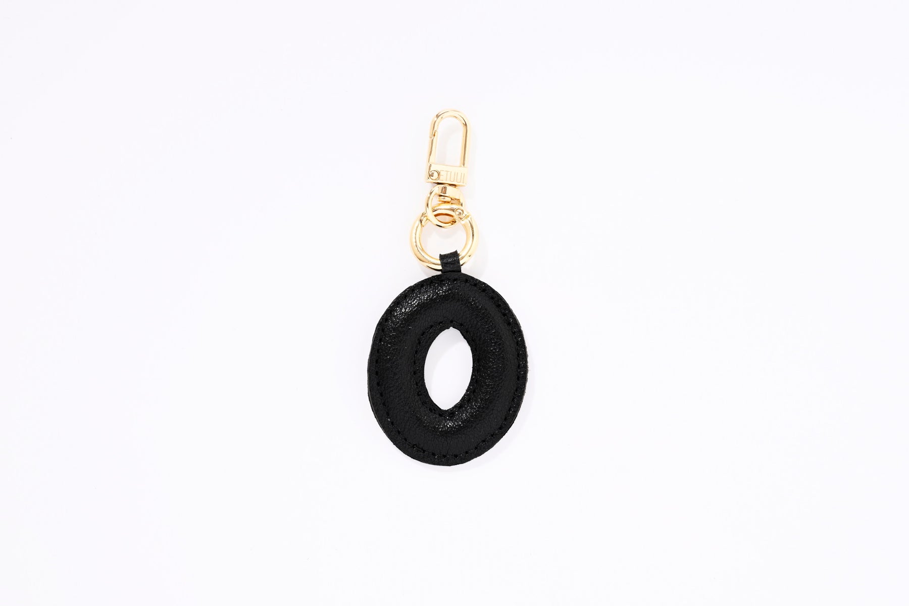 Puffer Letter Charms Schwarz