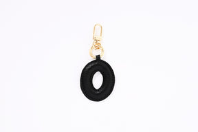 Puffer Letter Charms Schwarz