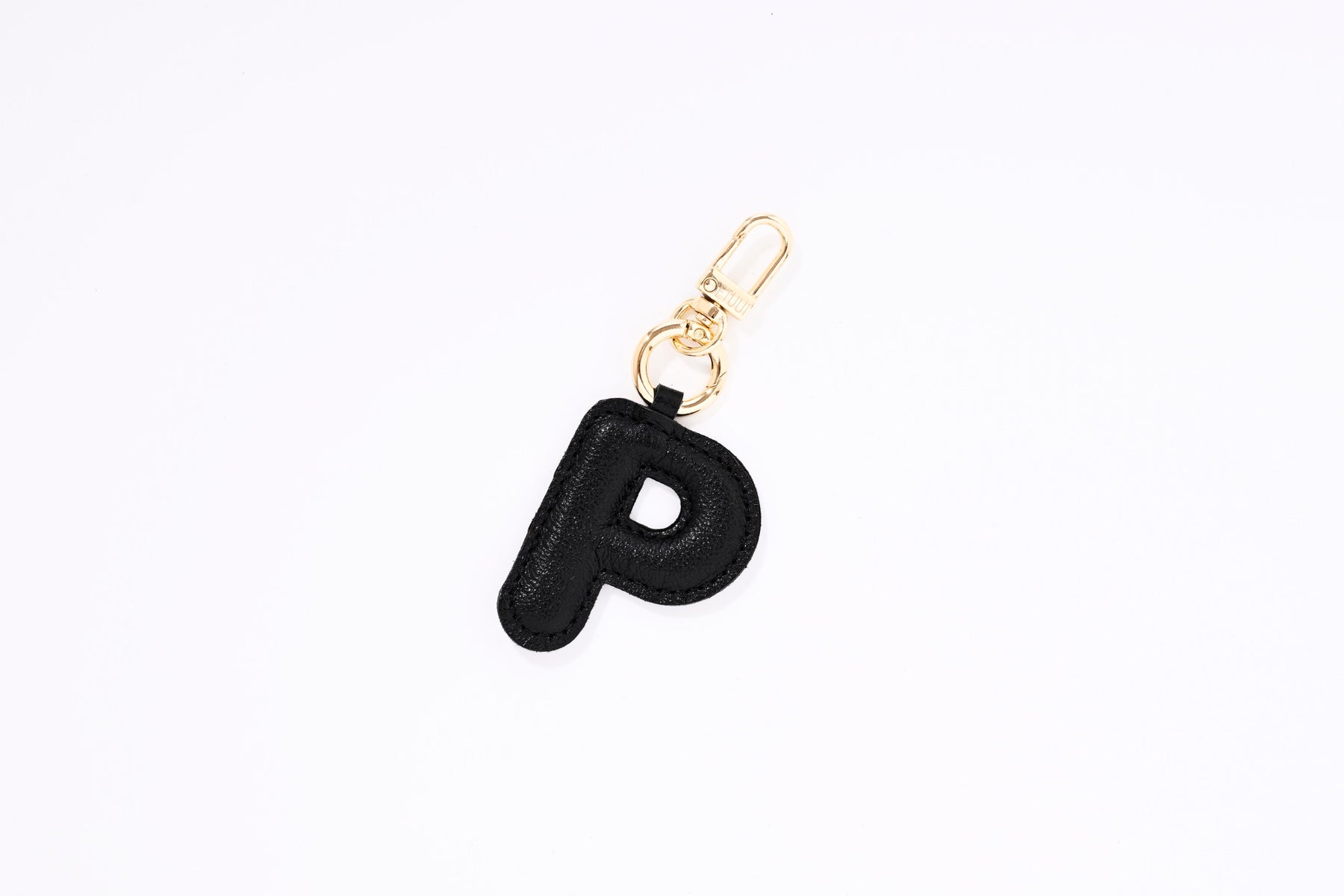 Puffer Letter Charms Schwarz