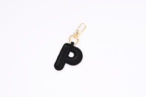 Puffer Letter Charms Schwarz