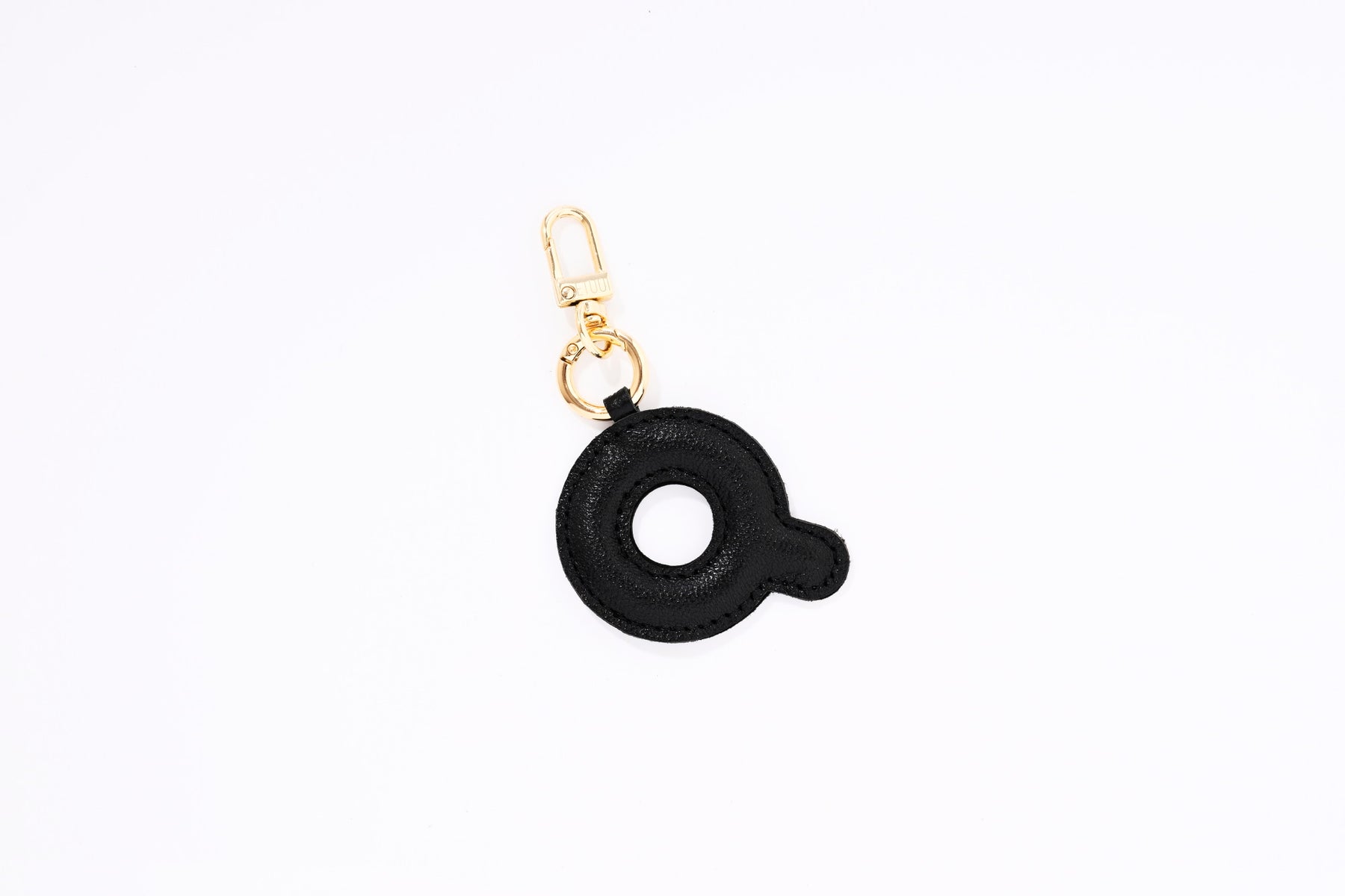 Puffer Letter Charms Schwarz