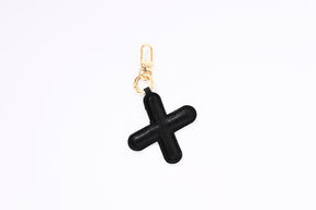 Puffer Letter Charms Schwarz
