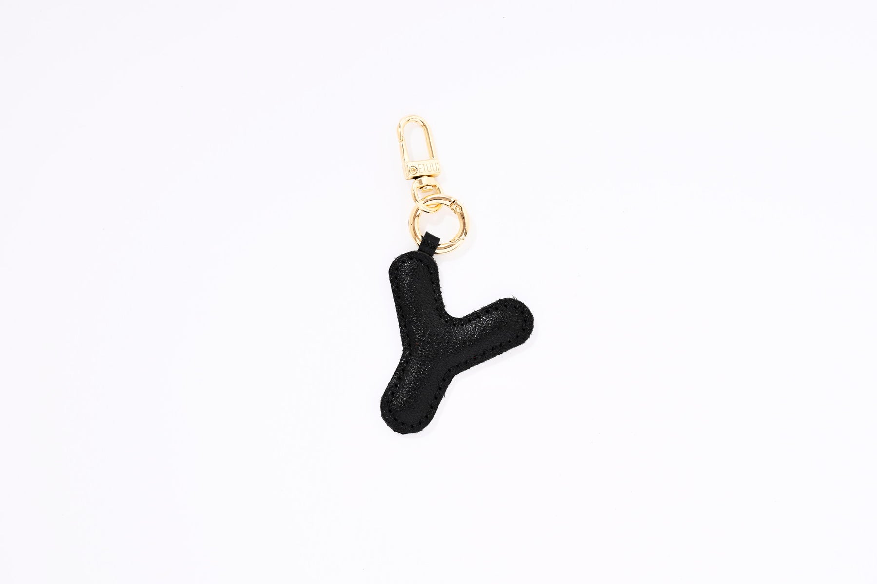 Puffer Letter Charms Schwarz