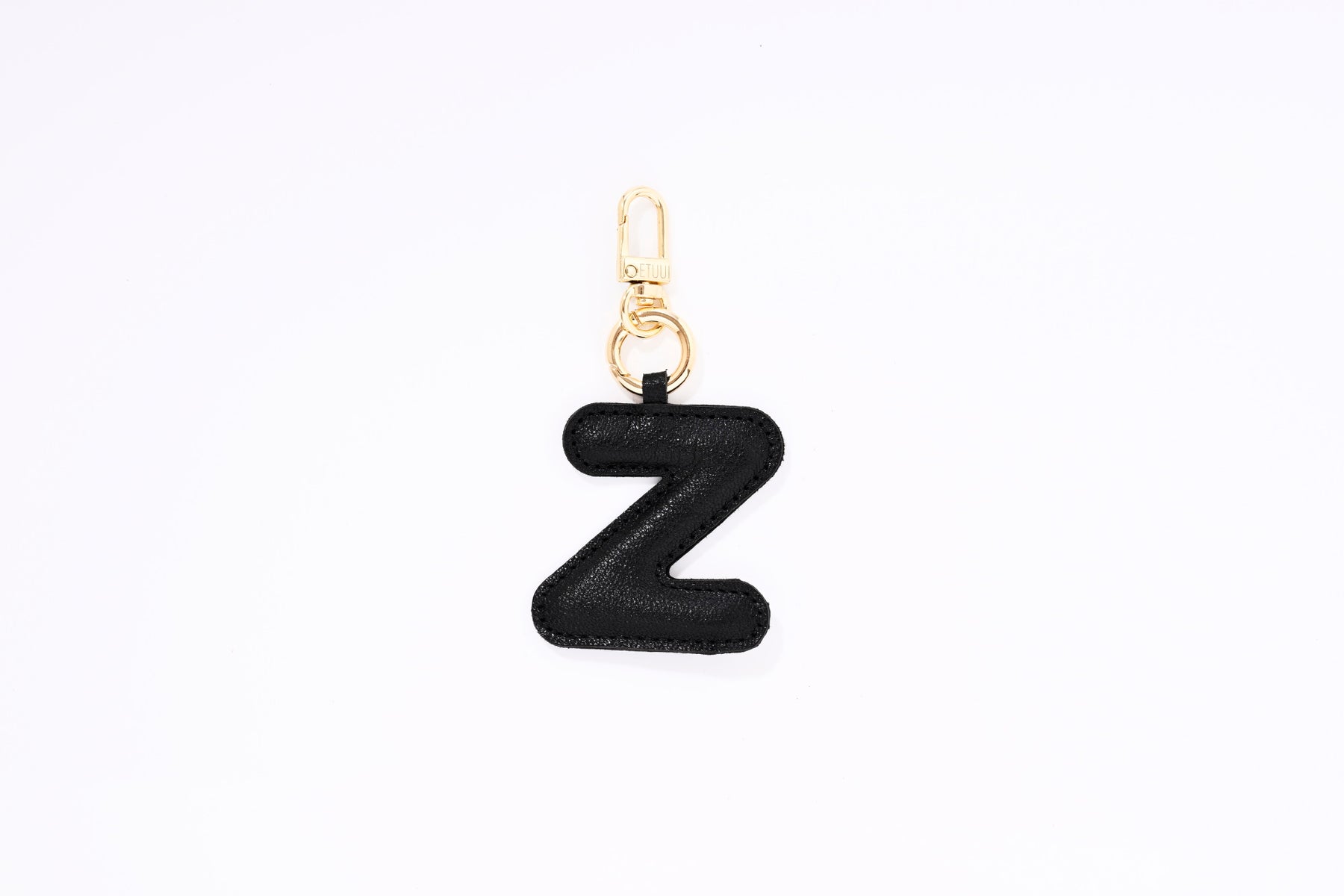 Puffer Letter Charms Schwarz