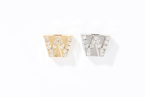 Cube Letter Charms (Nylon Cell Phone Chain)