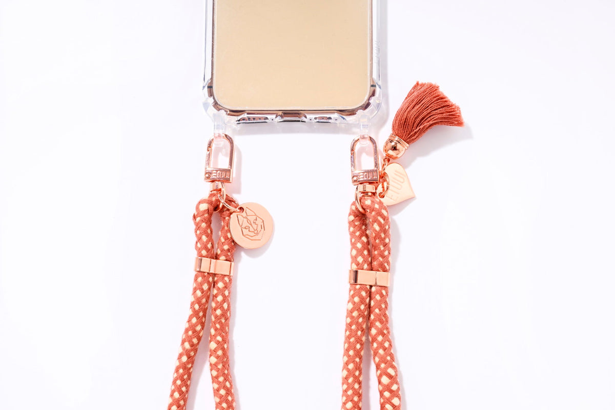 Brick Rosé Mobile Chain + Clear Case - Special Edition