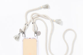 Amalfi cell phone chain + clear case