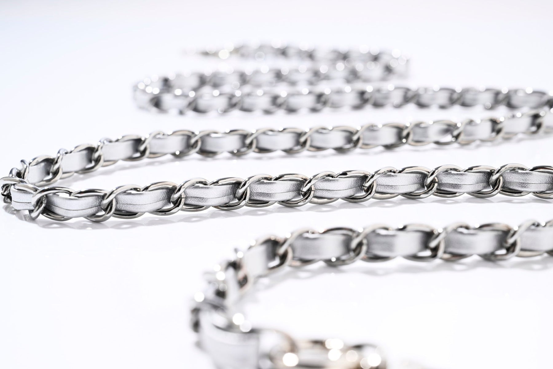 Audrey Chain Long Silver