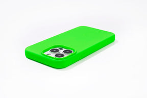 Silk Neon Green Mobile Phone Case