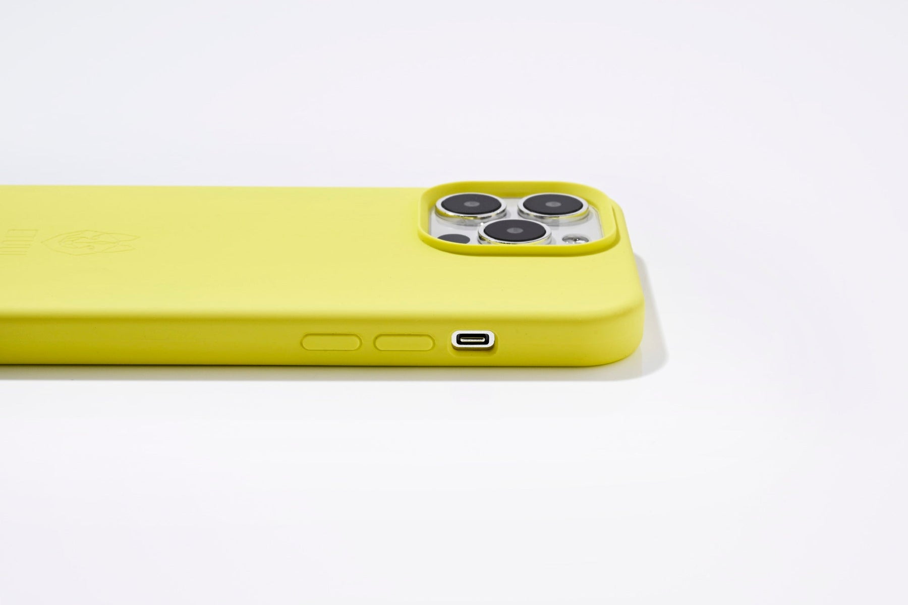Silk Neon Yellow Mobile Phone Case