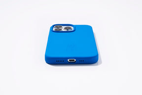 Silk Neon Blue Mobile Phone Case