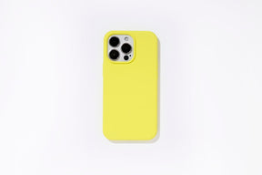 Silk Neon Yellow Mobile Phone Case