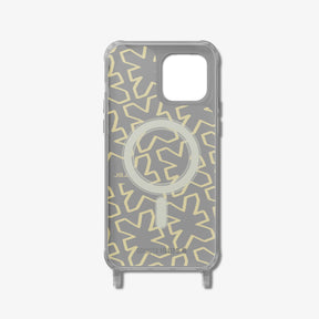 Case Clear Neon Yellow KARO KAUER COLLECTION